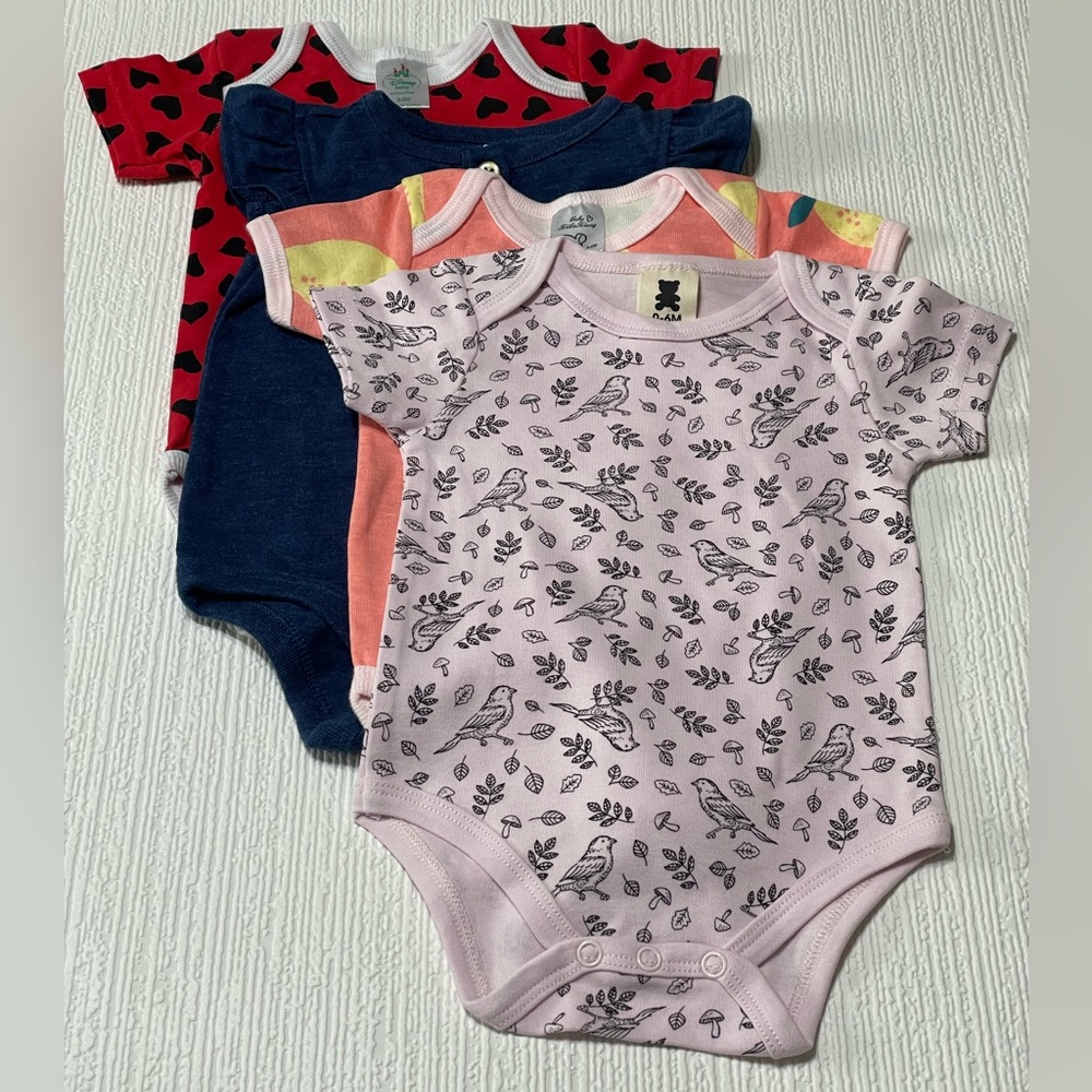 Pink and Black Nature Onesie